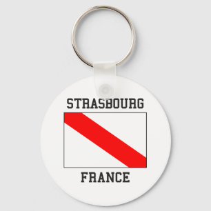 Strasbourg France Key Ring