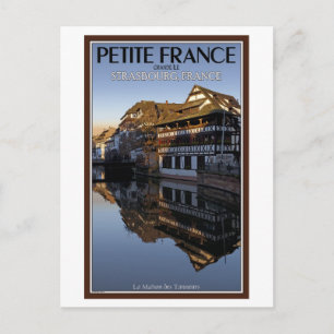 Strasbourg - Ill River Reflections Postcard