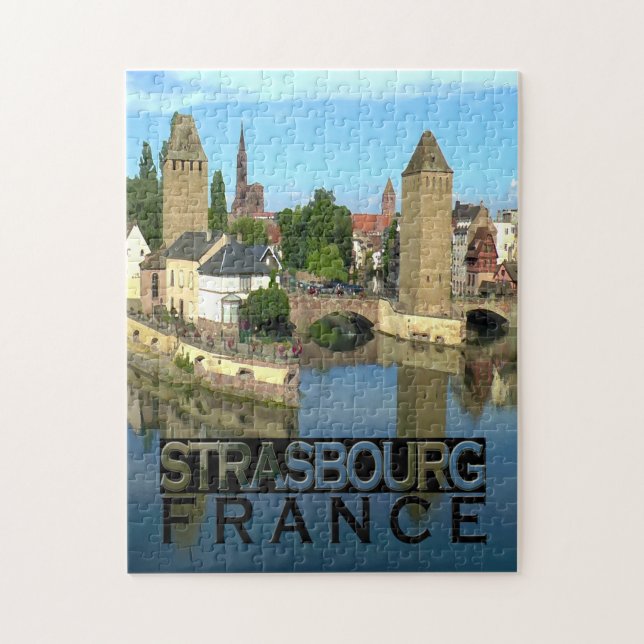 Strasbourg Jigsaw Puzzle (Vertical)