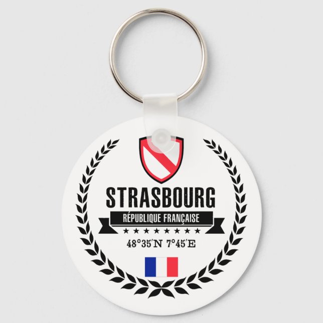 Strasbourg Key Ring (Front)
