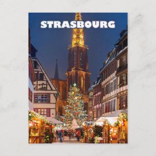 Strasbourg The Capital of Christmas Postcard