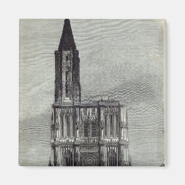 Strasburg Cathedral Magnet (Front)