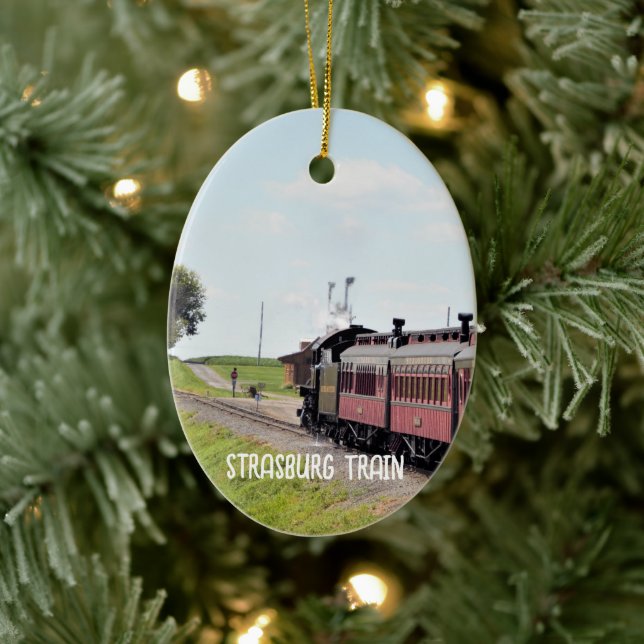 Strasburg Train Ornament  (Tree)