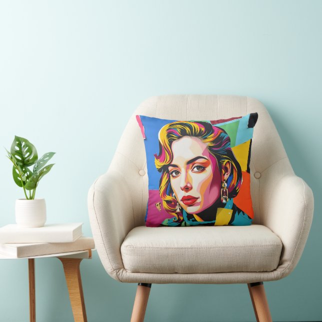 “Strasha” - Gloss Pop Collage Dream Cushion (Chair)