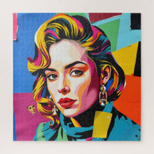 “Strasha” - Gloss Pop Collage Dream Jigsaw Puzzle