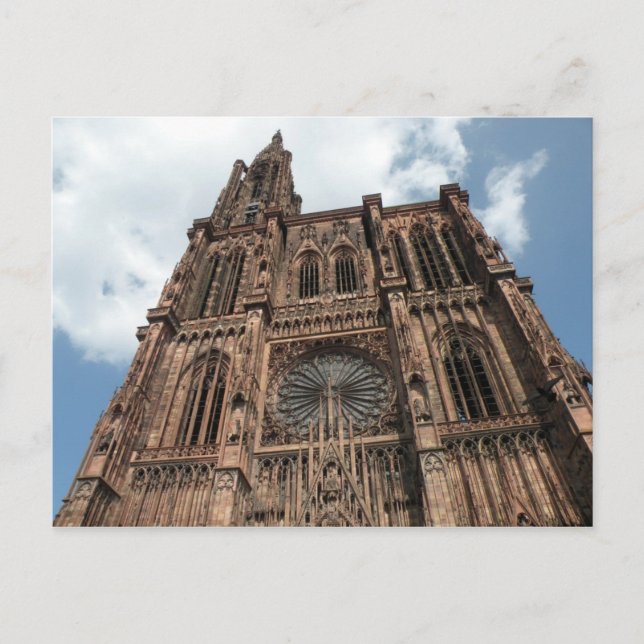 Strassburg Cathedral Postcard (Front)