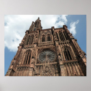 Strassburg Cathedral Poster