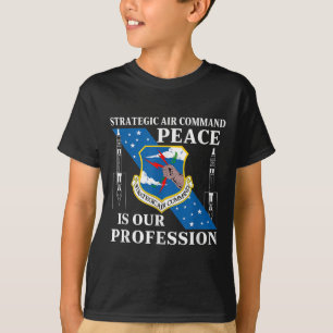 Strategic Air Command Usaf Cold War Peace Is Our P T-Shirt