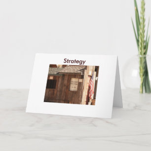 Strategic Financial Thank You Card