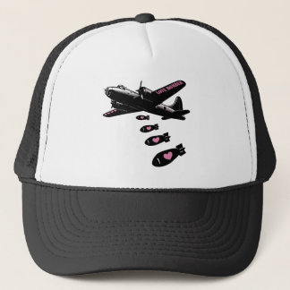 Strategic Love Bomber Pink Details Trucker Hat