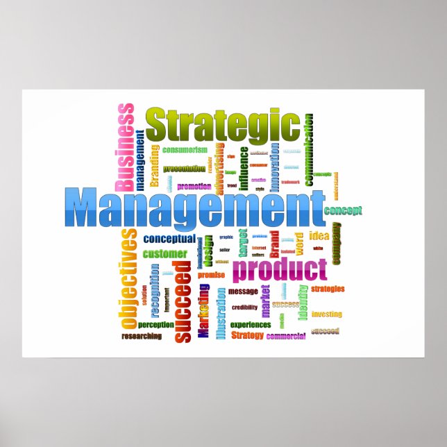 Strategic Management Design Poster (Front)