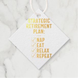 Strategic Retirement Plan - Coworker Boss Leaving Favour Tags
