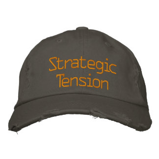 Strategic Tension Embroidered Hat