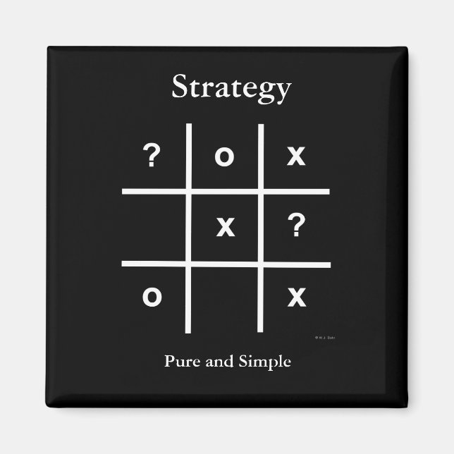 Strategy Pure and Simple Magnet (Front)