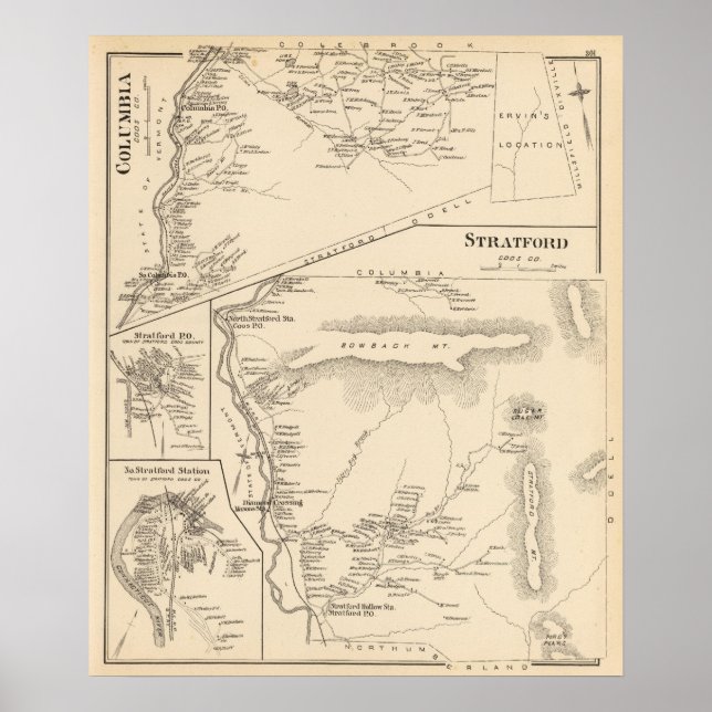 Stratford, Coos Co Poster (Front)