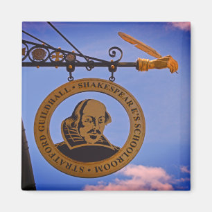 Stratford Guildhall Shakespeare's School Room Magnet