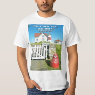 Stratford Point Lighthouse Connecticut T-Shirt