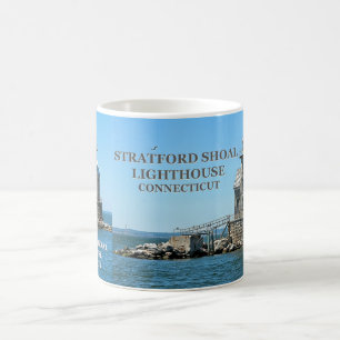 Stratford Shoal Lighthouse, Connecticut Coffee Mug