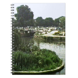 Stratford-upon-Avon England 1986 snap-27405 jGibne Spiral Notebook