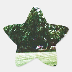 Stratford-upon-Avon England Garden snap-28838 jGib Star Sticker