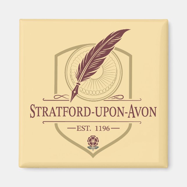 Stratford-upon-Avon England Magnet (Front)
