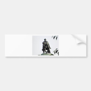 Stratford-upon-Avon Shakespeare Statue jGibney Bumper Sticker