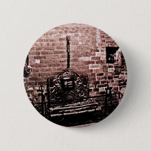 Stratford-upon-Avon Shakespeare's Fireplace jGibne 6 Cm Round Badge