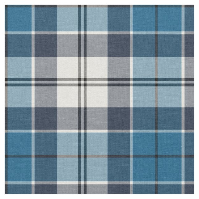 Strathclyde District Tartan Fabric (Close Up)