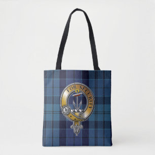 Strathclyde Tartan & Badge Tote Bag