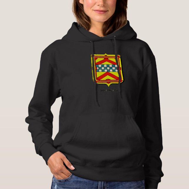 Strathearn Scottish Clan Crest   Hoodie (Front)