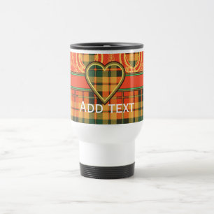 Strathearn Scottish Tartan Travel Mug