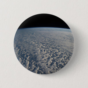 Stratocumulus Clouds Above The Pacific Ocean. 6 Cm Round Badge