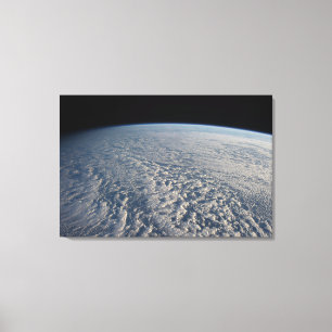 Stratocumulus Clouds Above The Pacific Ocean. Canvas Print