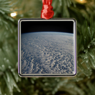 Stratocumulus Clouds Above The Pacific Ocean. Metal Tree Decoration