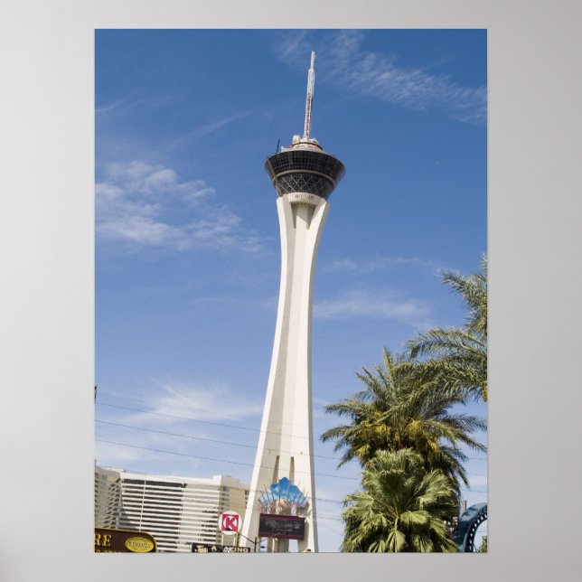 Stratosphere Las Vegas Tower Poster Print (Front)
