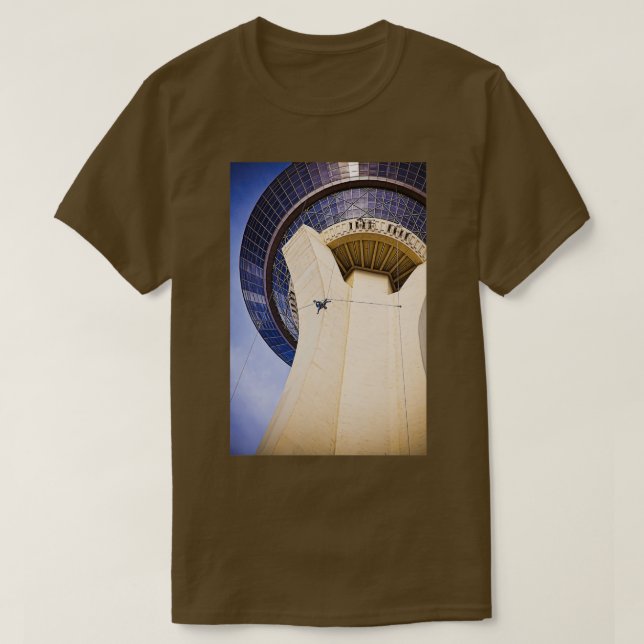 Stratosphere Tower Jumper Las Vegas T-Shirt (Design Front)