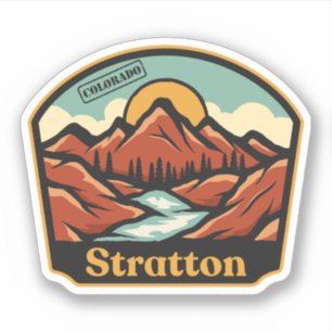 Stratton, Colorado Sticker
