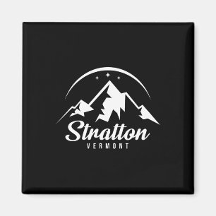 Stratton Vermont Ski Resort Skiing Snowboarding Magnet