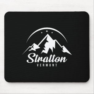 Stratton vermont ski resort skiing snowboarding  mouse pad