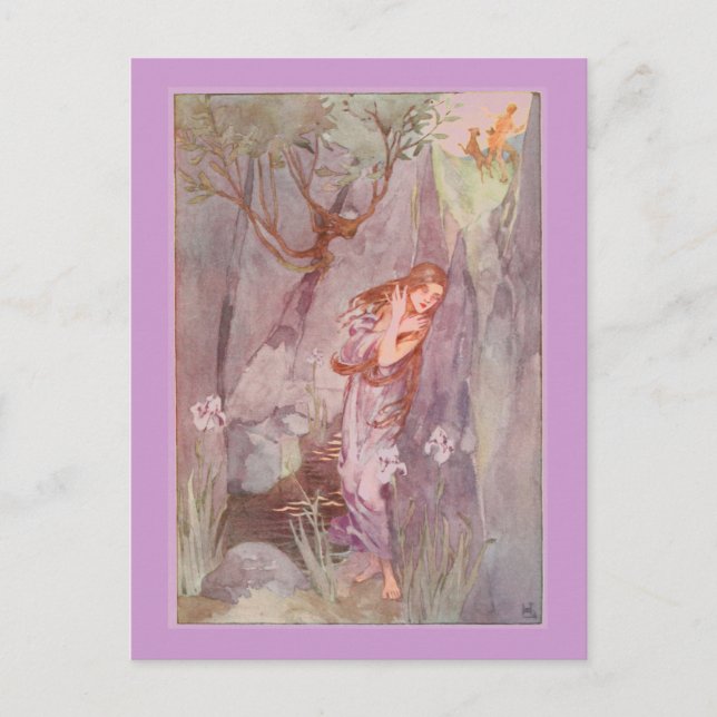 Stratton's Echo & Narcissus Postcard (Front)