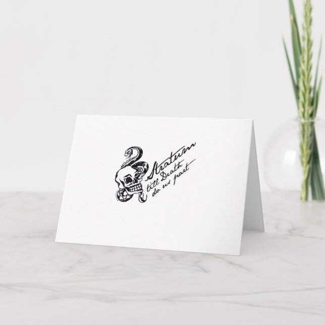 Stratum Till Death Do Us Part Card (Front)
