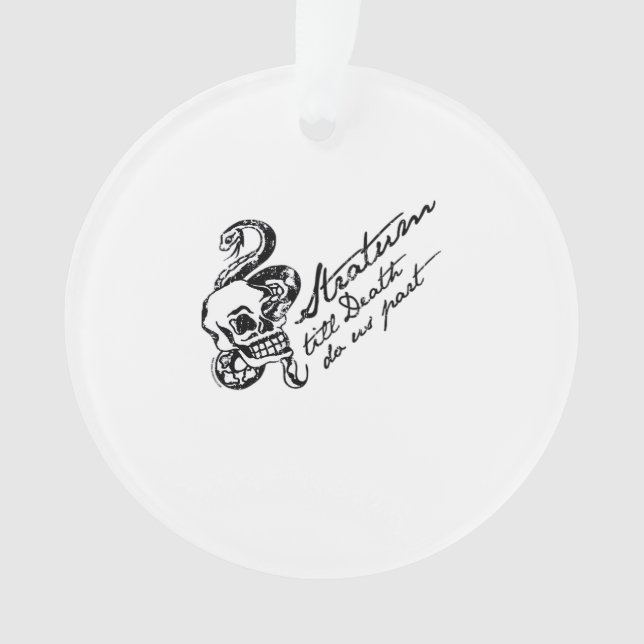Stratum Till Death Do Us Part Ornament (Front)