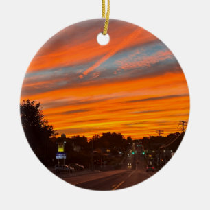 Stratus Sunset Ornament