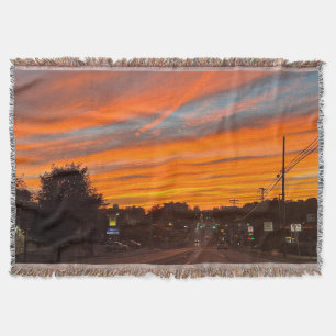 Stratus Sunset Throw Blanket
