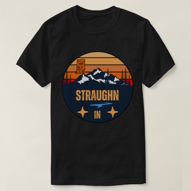 Straughn, Indiana T-Shirt (Design Front)