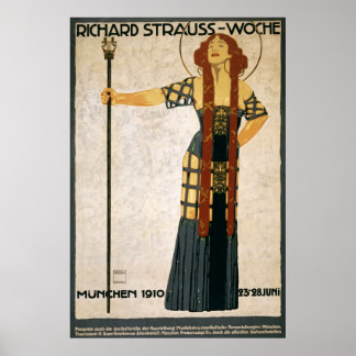 Strauss Salome Opera Poster