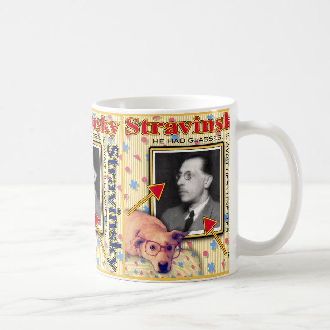 Stravinsky Coffee Mug (Right)