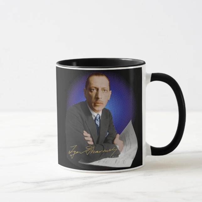 Stravinsky Signature Mug (Right)