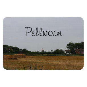 Straw bale harvest time on pellworm magnet