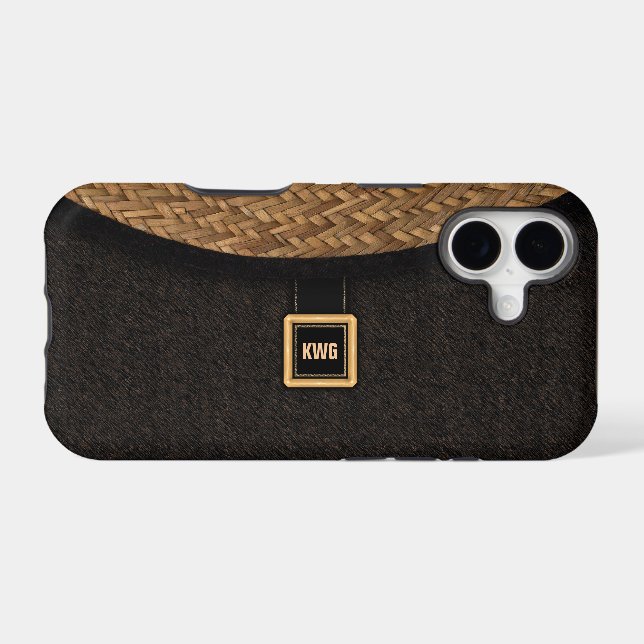 Straw Clutch Bag (Back (Horizontal))